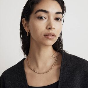 Madewell Baguette Crystal Necklace